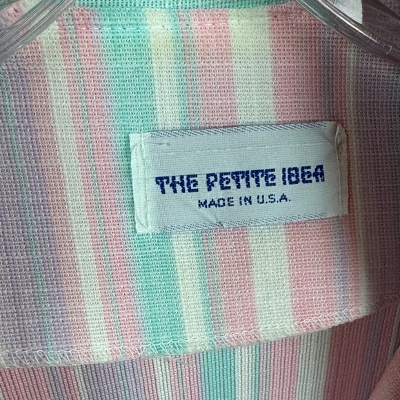 Pastel Striped Women's Blazer - Picture 5 of 7